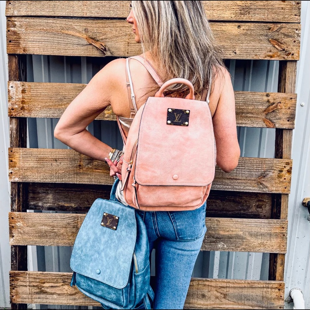 Re-purposed LV The Essential Backpack.  Made to Order.